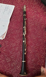 Low Pitch Simple System Hawkes & Son London Bb Clarinet- Used Instrument